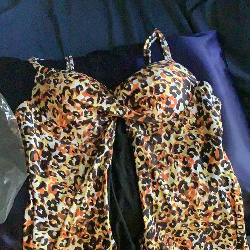 Tummy control bathing suit